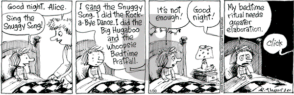 Cul de Sac on Wednesday January 30, 2008 Comic Strip