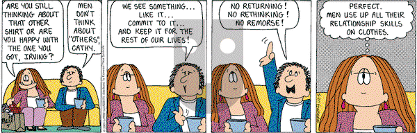 Cathy Classics on Saturday May 20, 2000 Comic Strip