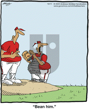 In the Bleachers - Friday October 11, 2024 Comic Strip
