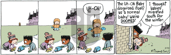 Cul de Sac on Tuesday February 10, 2009 Comic Strip