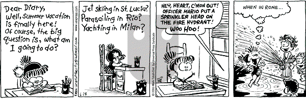 Heart of the City on Wednesday June 28, 2000 Comic Strip