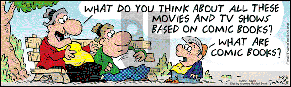Frank and Ernest - Saturday January 25, 2020 Comic Strip