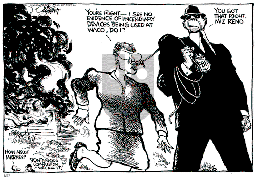 Pat Oliphant on Friday August 27, 1999 Comic Strip