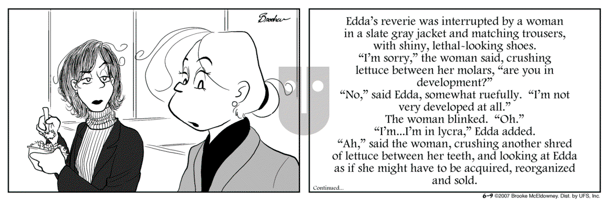 9 Chickweed Lane - Saturday June 9, 2007 Comic Strip