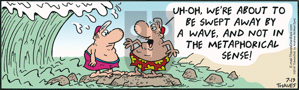 Frank and Ernest on Friday July 13, 2018 Comic Strip