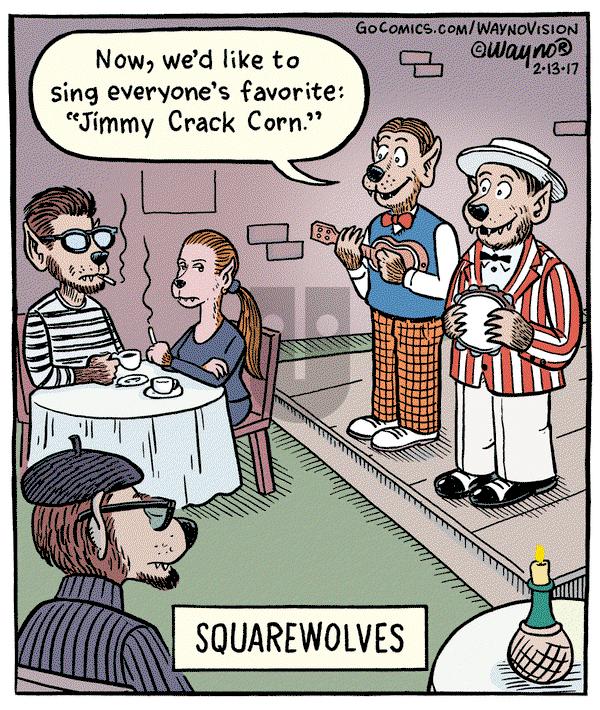 WaynoVision on Monday February 13, 2017 Comic Strip