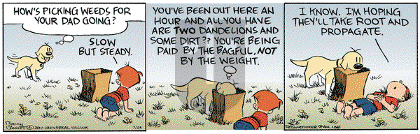 Red and Rover on Tuesday July 26, 2011 Comic Strip