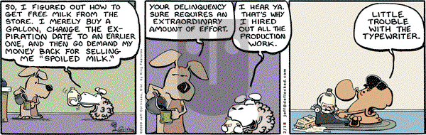 DeFlocked on Wednesday February 18, 2009 Comic Strip