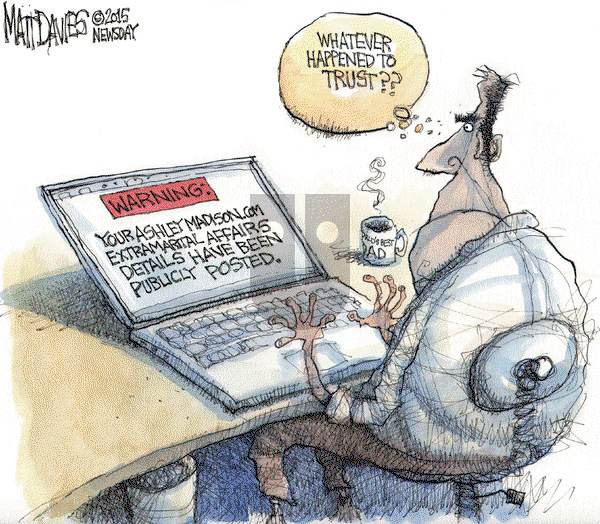 Matt Davies on Thursday August 20, 2015 Comic Strip