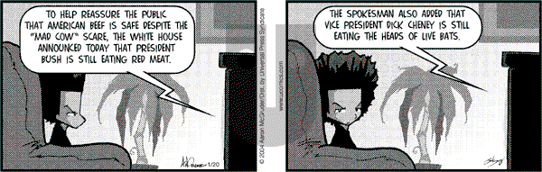 The Boondocks on Friday August 23, 2013 Comic Strip