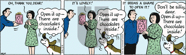 Fred Basset on Saturday April 24, 2010 Comic Strip