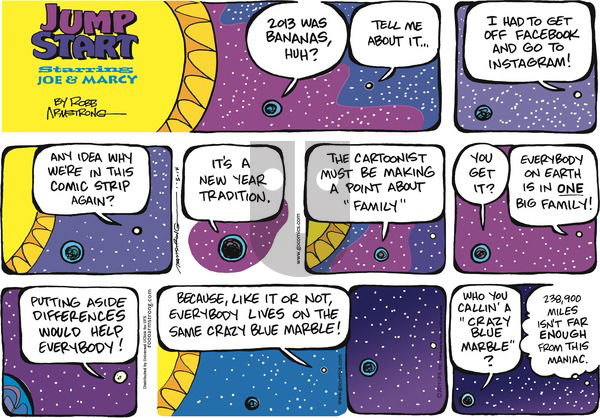 JumpStart on Sunday January 5, 2014 Comic Strip