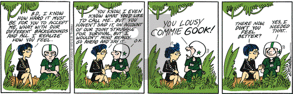 Doonesbury on Friday April 4, 2014 Comic Strip