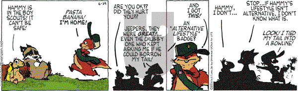Over the Hedge on Saturday June 29, 2013 Comic Strip