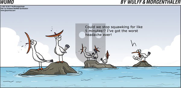 WuMo on Sunday November 26, 2017 Comic Strip