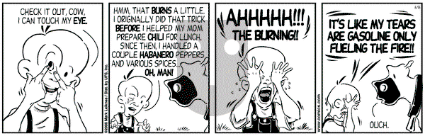 Cow and Boy Classics on Friday June 16, 2006 Comic Strip