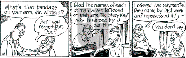 The Elderberries on Saturday October 21, 2006 Comic Strip