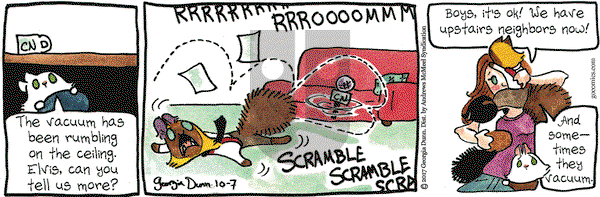 Breaking Cat News on Saturday October 7, 2017 Comic Strip