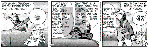 Get Fuzzy on Monday December 1, 2003 Comic Strip