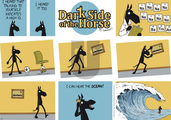 Dark Side of the Horse on Sunday May 4, 2025 Comic Strip