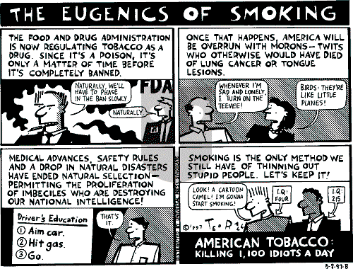 Ted Rall on Monday May 12, 1997 Comic Strip