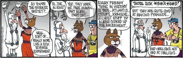 Monty on Thursday March 7, 2019 Comic Strip