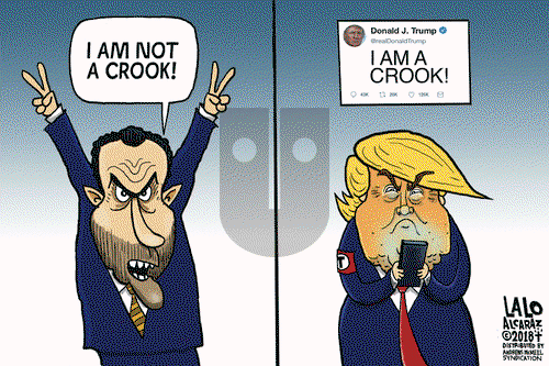 Lalo Alcaraz - Wednesday August 8, 2018 Comic Strip