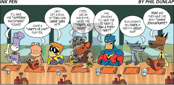 Ink Pen - Sunday March 7, 2010 Comic Strip