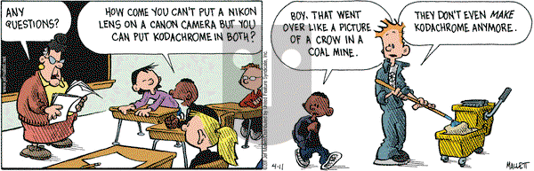 Frazz on Monday April 11, 2011 Comic Strip