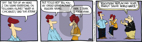 The Buckets on Tuesday February 17, 2015 Comic Strip