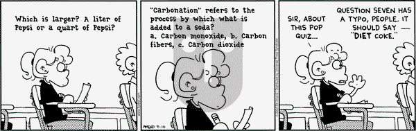 FoxTrot on Friday September 10, 2004 Comic Strip