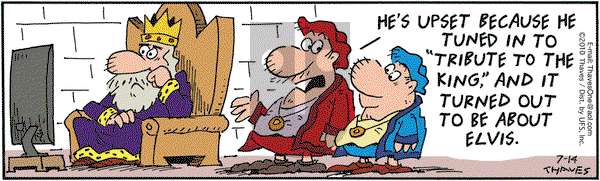Frank and Ernest on Wednesday July 14, 2010 Comic Strip