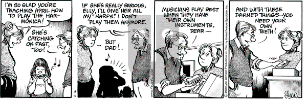 For Better or For Worse on Wednesday February 16, 2000 Comic Strip