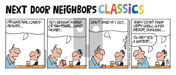 Next Door Neighbors on Sunday June 8, 2025 Comic Strip