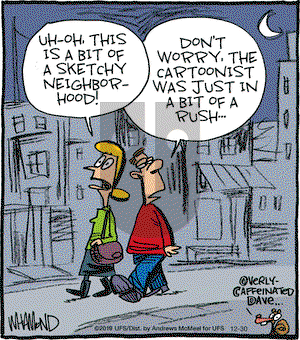 Reality Check on Monday December 30, 2019 Comic Strip