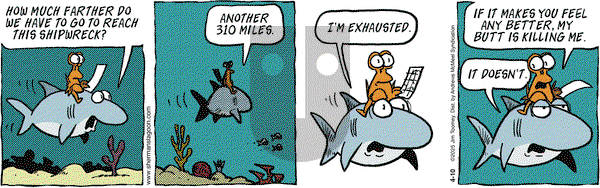 Sherman's Lagoon on Thursday April 10, 2025 Comic Strip