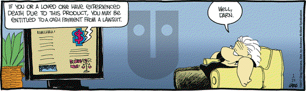 The Buckets on Tuesday January 24, 2017 Comic Strip