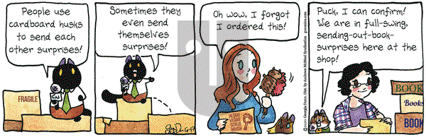Breaking Cat News on Wednesday June 17, 2020 Comic Strip