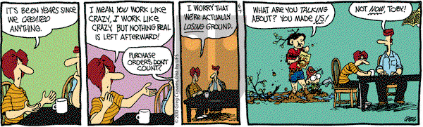 The Buckets on Monday June 7, 2010 Comic Strip