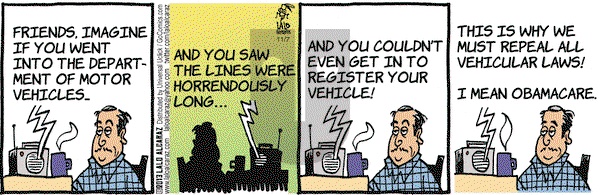 La Cucaracha on Thursday November 7, 2013 Comic Strip