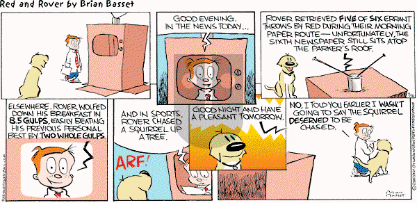 Red and Rover on Sunday March 18, 2007 Comic Strip