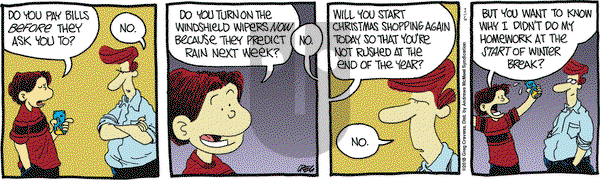 The Buckets on Saturday January 6, 2018 Comic Strip