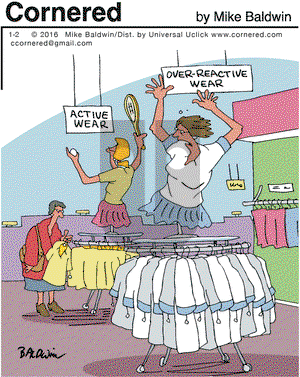 Cornered on Saturday January 2, 2016 Comic Strip