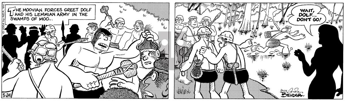 Alley Oop - Monday May 24, 2004 Comic Strip