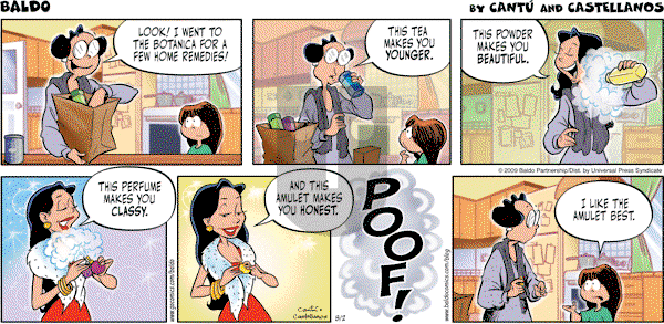 Baldo - Sunday August 2, 2009 Comic Strip