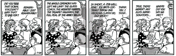 Doonesbury on Thursday July 24, 1986 Comic Strip
