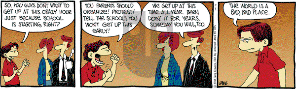 The Buckets on Thursday September 1, 2016 Comic Strip