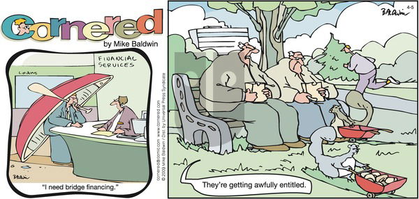 Cornered on Sunday April 5, 2009 Comic Strip