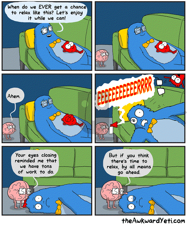 The Awkward Yeti on Friday September 16, 2016 Comic Strip