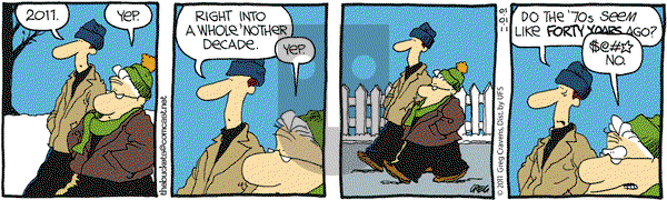 The Buckets on Saturday January 1, 2011 Comic Strip